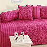 Floral Magenta Diwan Set