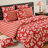 Red of Happiness Comforter and Bedsheet Set