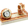 Rakhi Gifts to India, Gold Embossed Lord Ganesha with Watch Rakhi Gifts to India, Gold Embossed Lord Ganesha with Watch