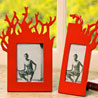 Red Fingered Photo Frames