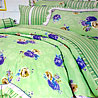 Printed Bed Set with Lace