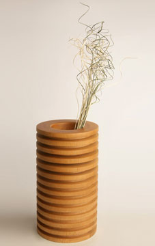 Accordian Vase