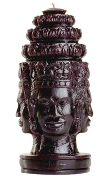 3 Faced Buddha Candle