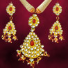 One Gram Gold Kundan Necklace Set