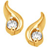 Facetz Diamond Gold Earrings