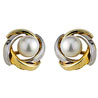 Facetz pearl earrings