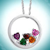 Color Gemstone Pendant