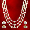 Jpearls 3 String Ruby Necklace