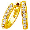 Jpearls White Diamond Earrings