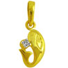 Jpearls Ganesha Diamond Pendent