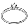 Jpearls Classic Diamond Finger Ring