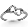 Jpearls Made for Each Other Diamond Ring