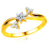 Jpearls Diamond Finger Ring
