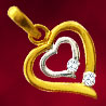 Honey Bunch Diamond Pendant