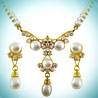 Jagdamba Sanjitha Pearl Set