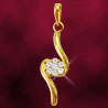 Jagdamba Elegant Diamond Pendent