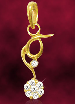Jagdamba Ridhima Diamond Pendent