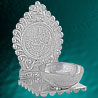Jagdamba Lakshmi Sliver Diya
