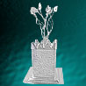 Jagdamba Silver Tulsi Plant