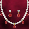 Jagdamba Designer Drop Pearl Set