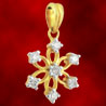 Jpearls Flower Diamond Pendant
