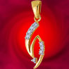Asmi Diamond Gold Pendant