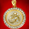 Om diamond Pendant