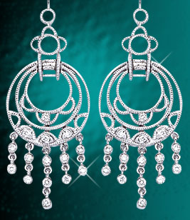 Diamond Earrings - 18K (JPE230)