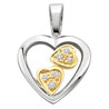 Diamond & Gold Pendant