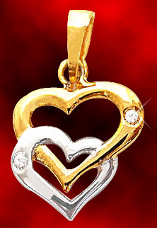 Twin Heart Pendant