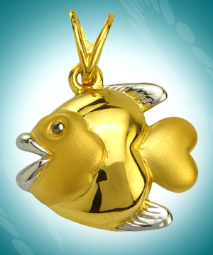 22K Gold Pendant