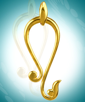 22K Gold Pendant