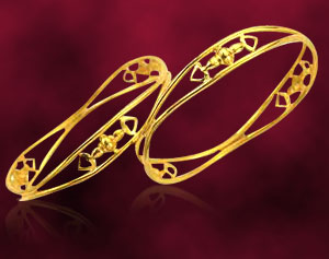 22K Gold Bangles