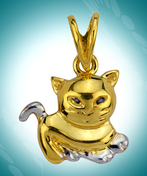 Diwali Gifts, 22K Gold Pendant