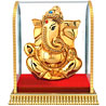 Gold Plated Ganesha Idol