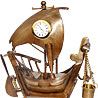 Designer Brass Ship