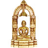 Artistic Brass Meditating Mahavir