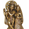 Delightful Brass Radha Krishna.
