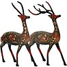 Gorgeous Brass Deer Set