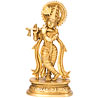 Brass Krishna with Murali