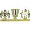 Gold Plated Shanku Chakra