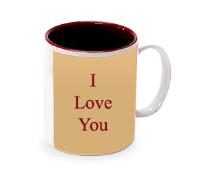 Maroon - 2 Tone Mug