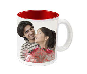 Personalized Red 2 Tone Mug