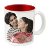 Gift Personalized Red 2 Tone Mug on Valentines Day 