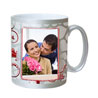 Personalized Silver Finish Mug