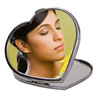 Gift Personalized Photo Mirror in Heart Shape on Valentines Day 