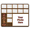 Personalized Calendar Mouse Pad