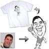 Personalized Cartoon Me 1 Face T-shirt