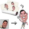Diwali Gifts, Personalized Cartoon Me 1 Face Poster