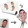 Personalized Cartoon Me 1 Face Poster